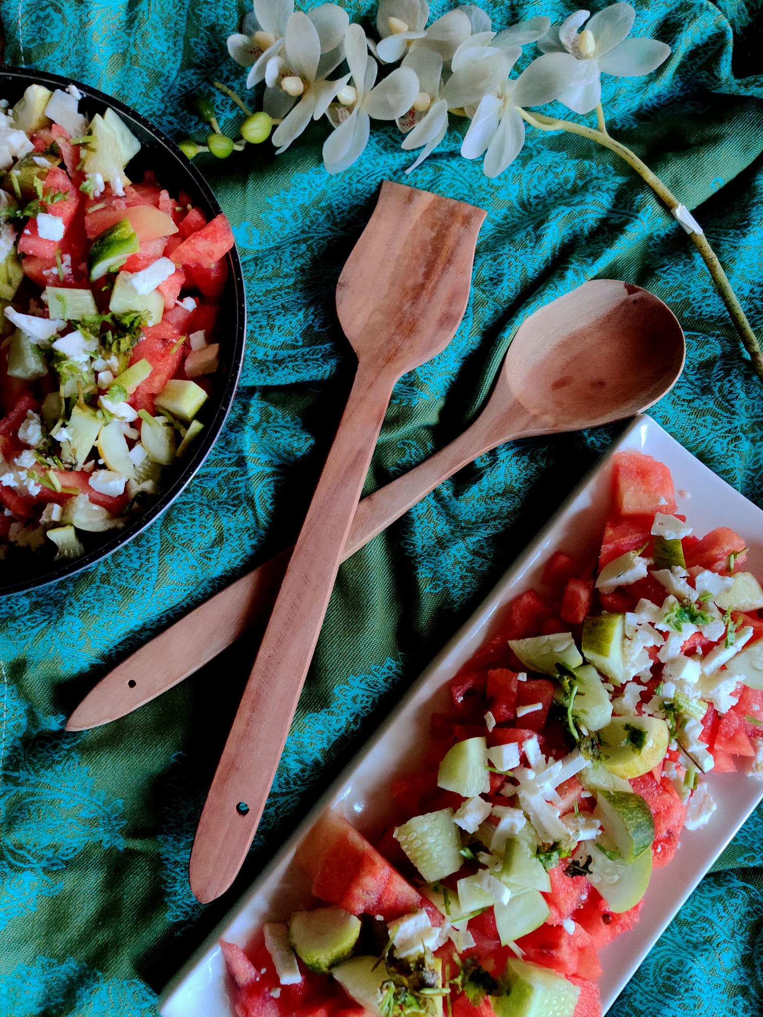Seasonal Elegance: A Refreshing Watermelon Salad Experience