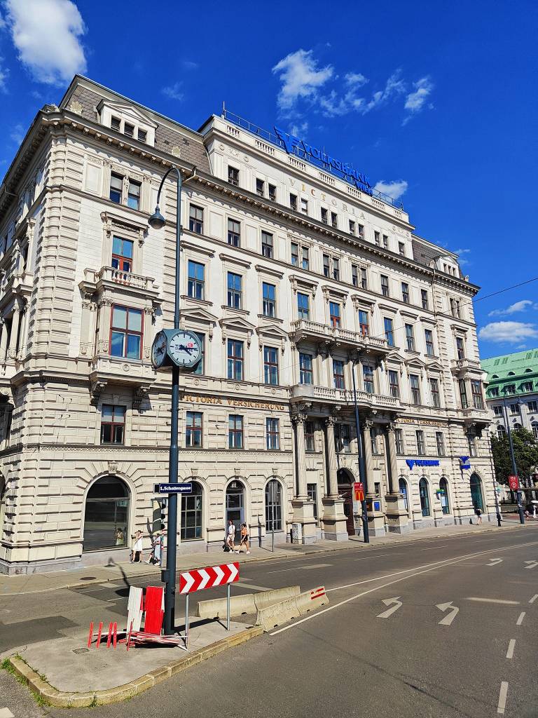 Schottengasse Vienna historic street city view