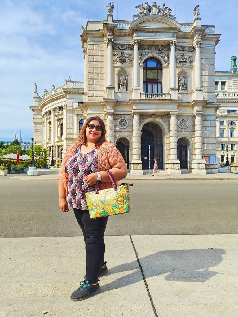 Burgtheater Vienna exterior along Ringstrasse