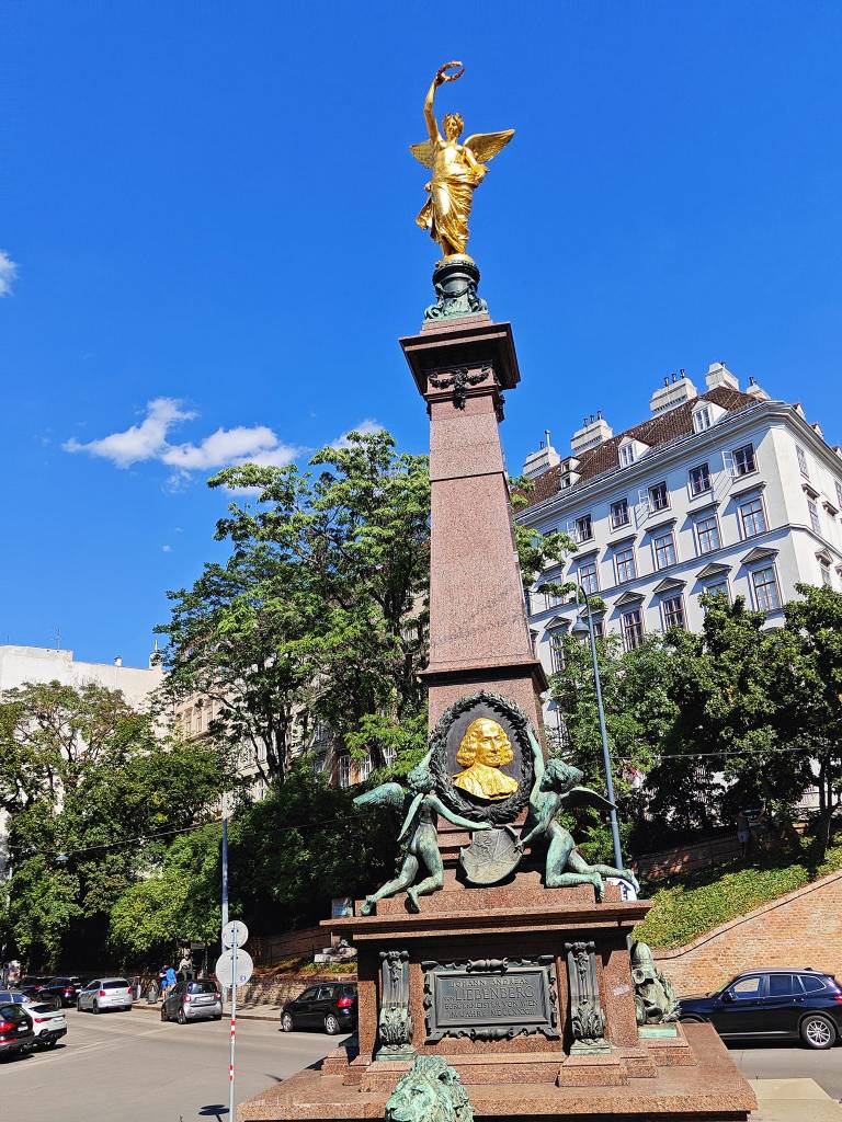 Liebenberg Monument Vienna historic statue Ringstrasse