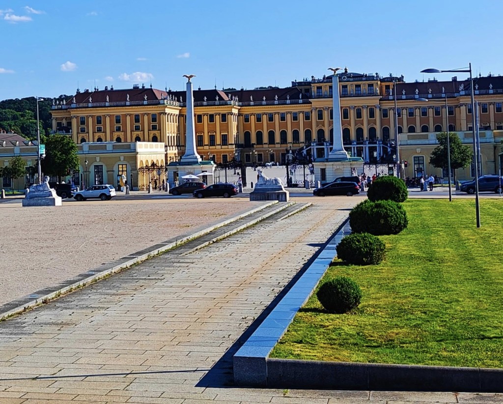 Schönbrunn Palace grand facade Vienna