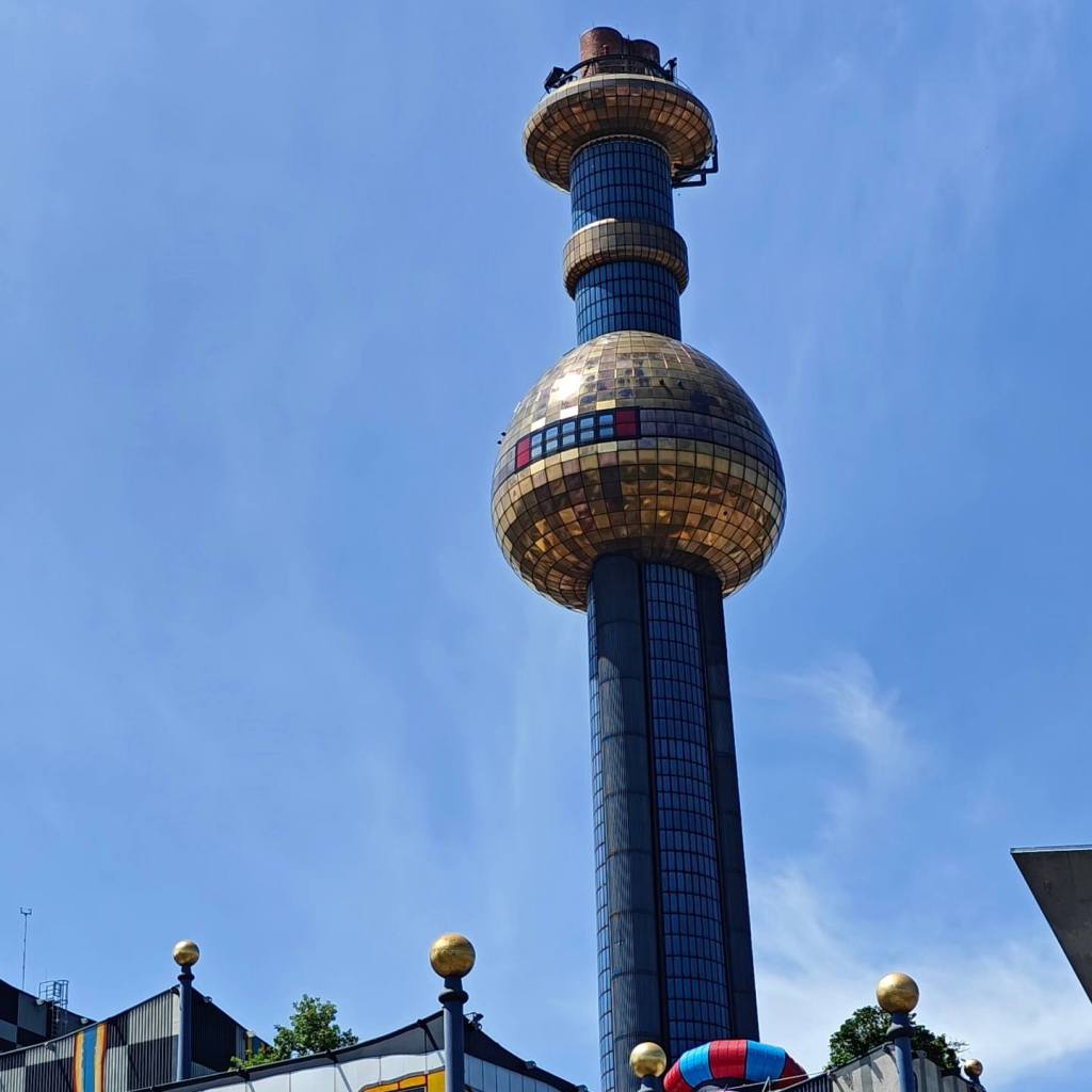 Spittelau Waste to Energy Plant Vienna Hundertwasser architecture