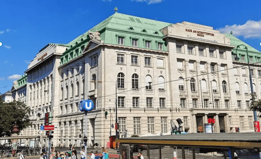 Wiener Bankverein Vienna historic banking building facade