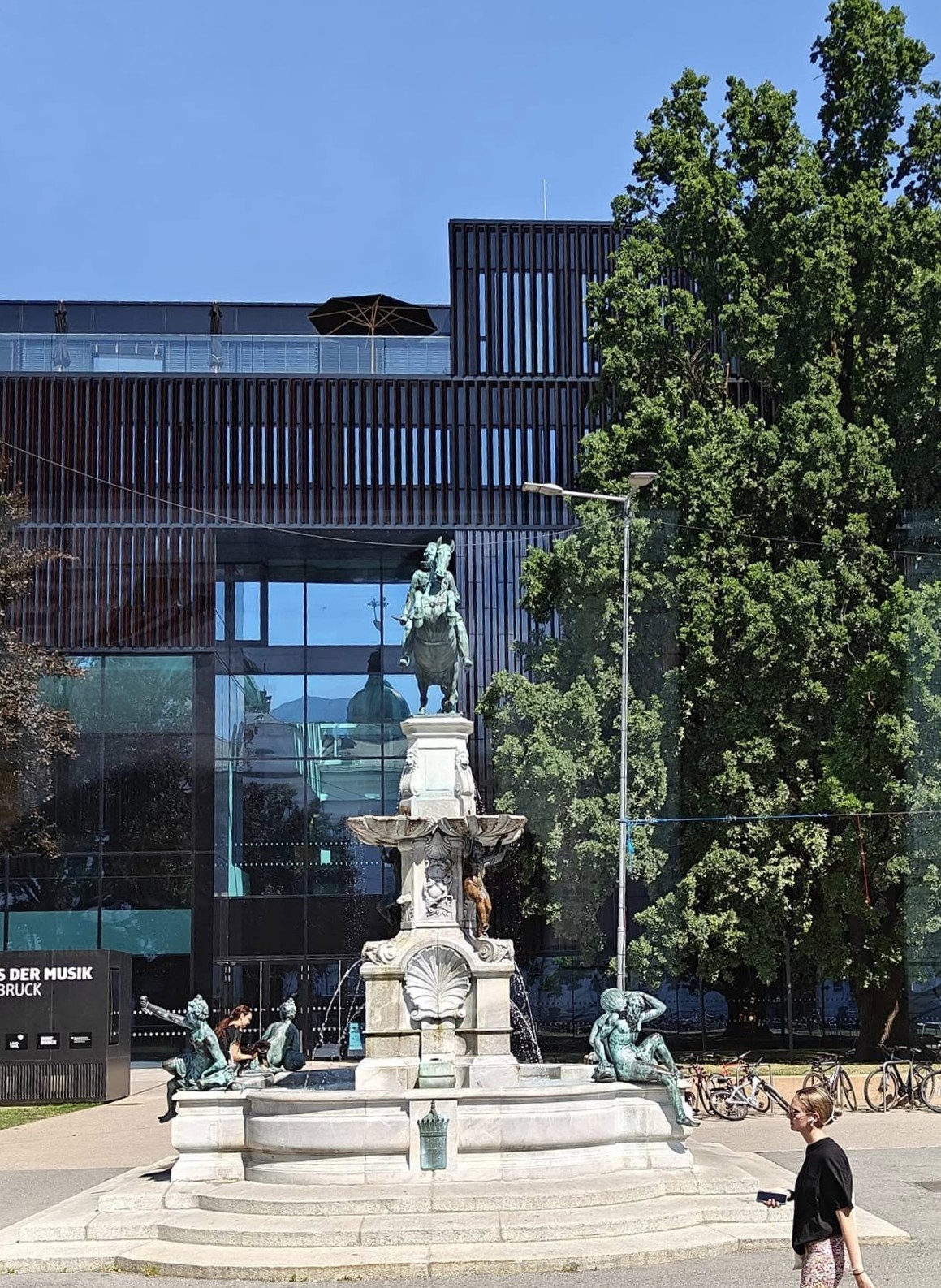 Haus der Musik Innsbruck modern architecture exterior