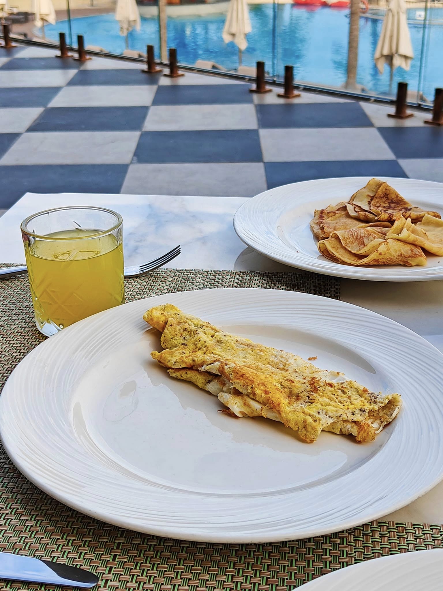 Spicy masala omelette served fresh for breakfast