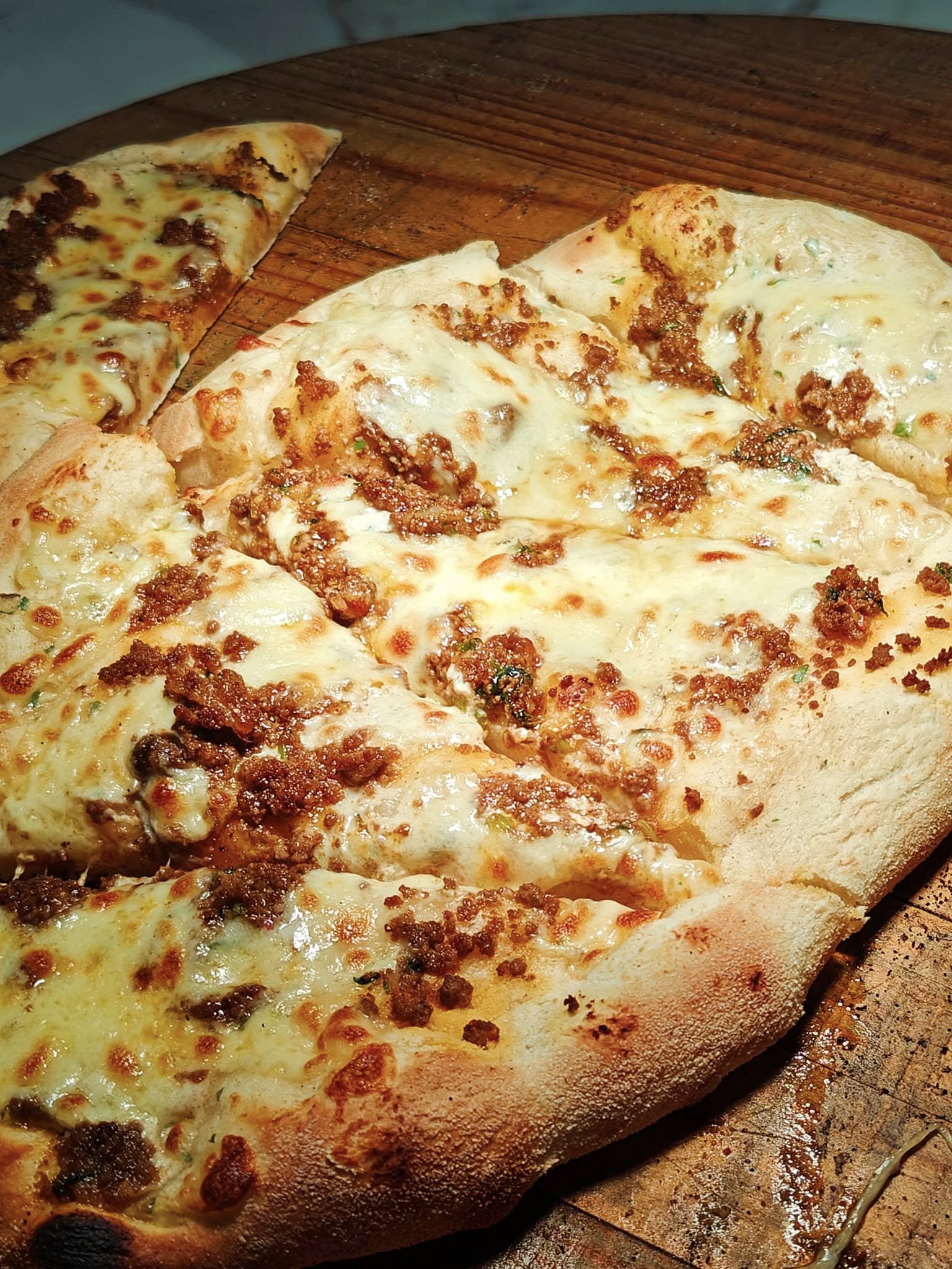 Lebanese lamb flatbread