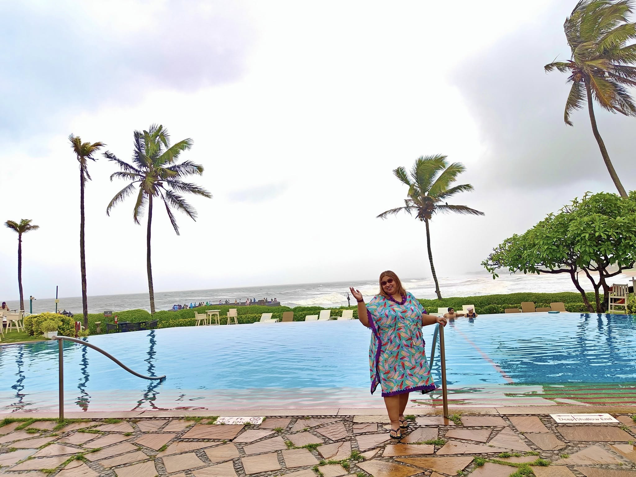 Poolside at Taj Fort Aguada Resort & Spa, Goa