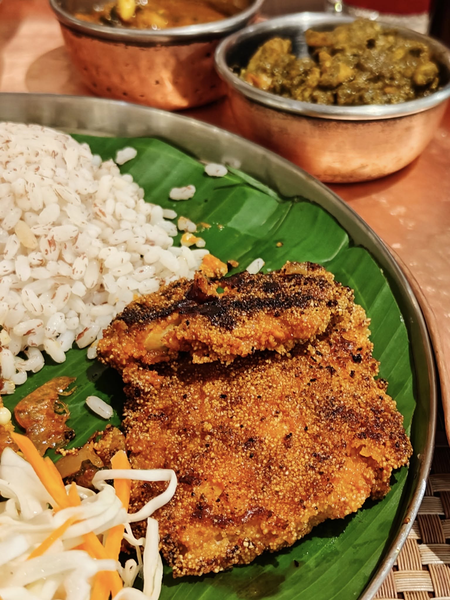 Goan fish rava fry at DoubleTree by Hilton Goa