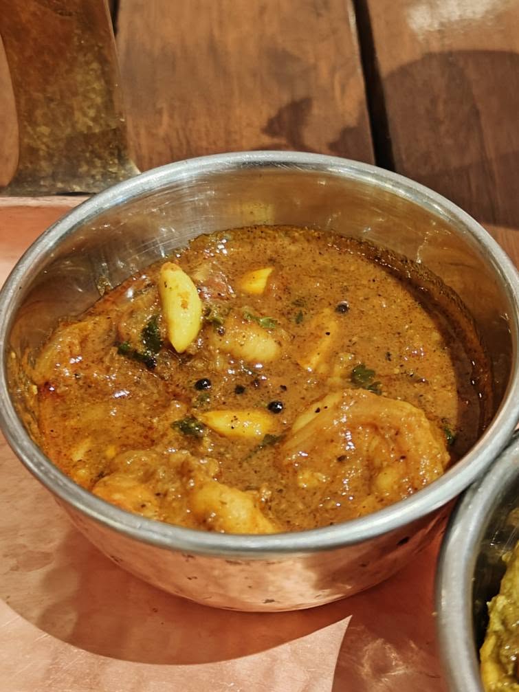 Prawn Xacutti at DoubleTree by Hilton Goa