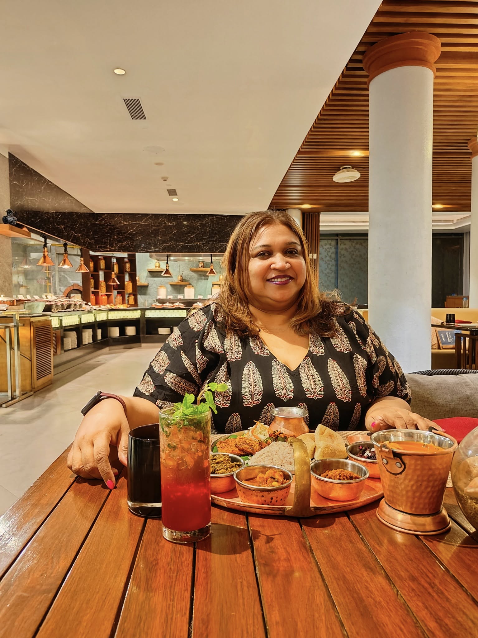Goan thali at DoubleTree by Hilton Goa