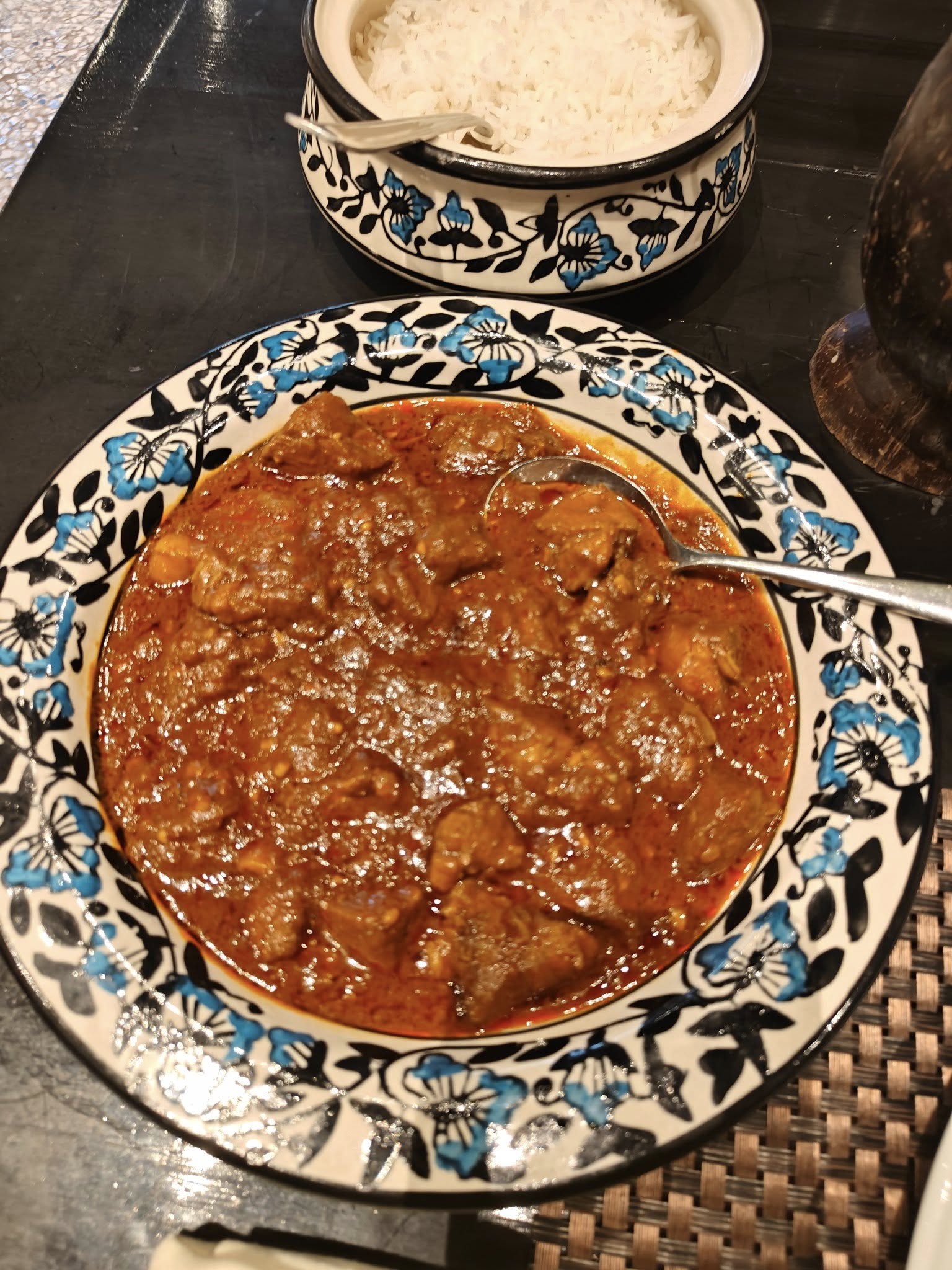 Pork Vindaloo at Tempero, ITC Grand Goa