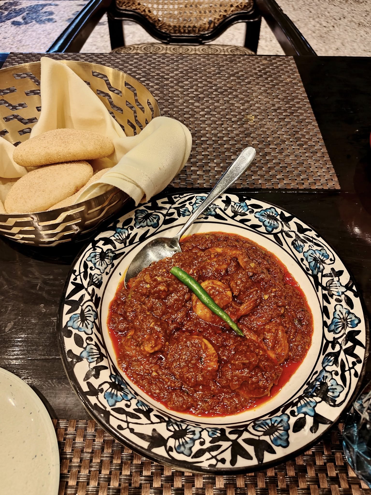 Prawn Balchao at Tempero, ITC Grand Goa