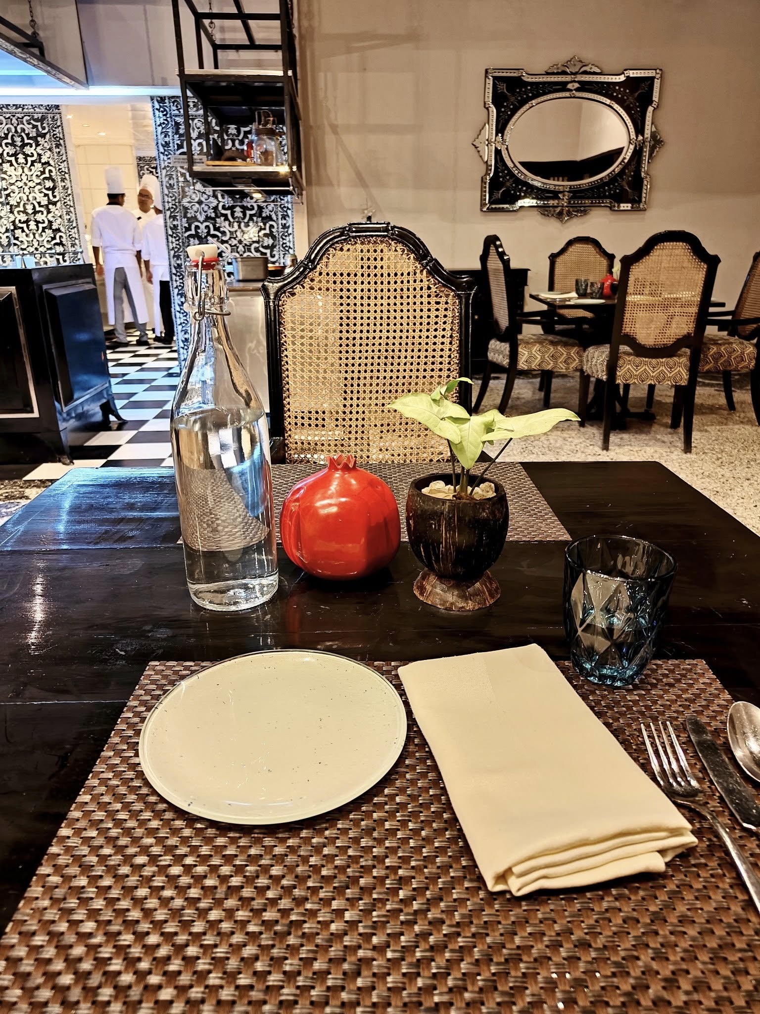 ITC Grand Goa Tempero restaurant interior or food spread
