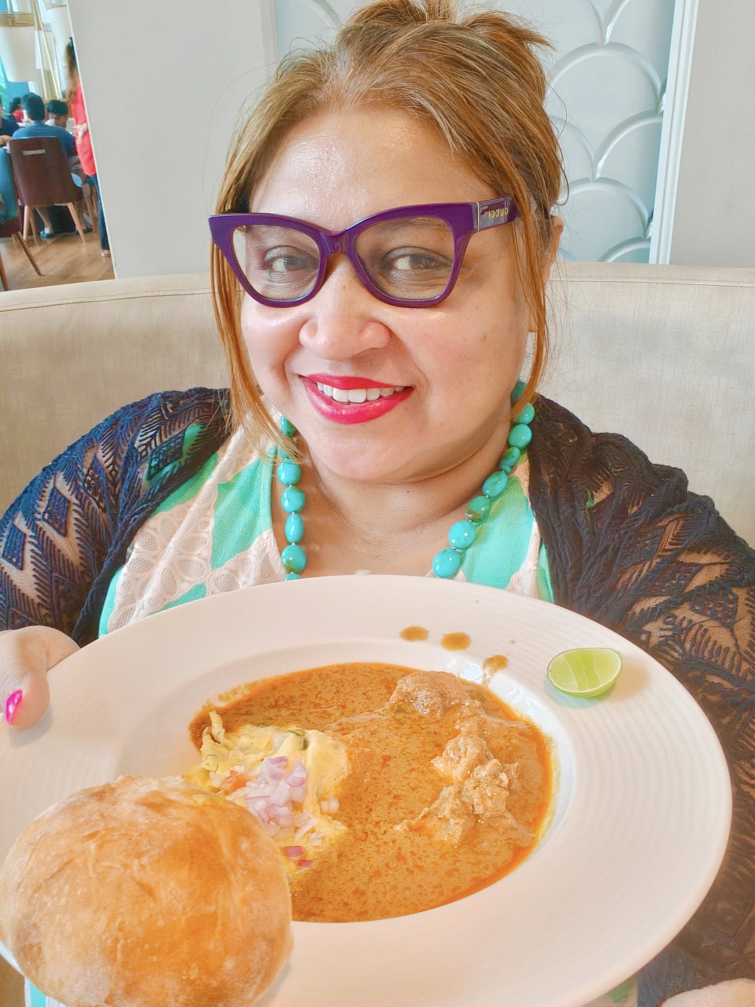 Ros Omelette at breakfast spread, Taj Cidade de Goa
