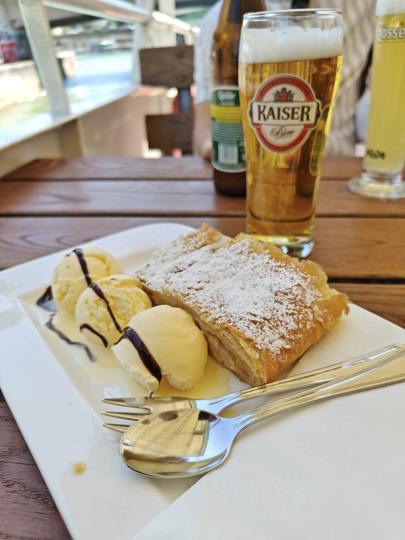 Austria's iconic Apple Strudel (Apfelstrudel)
